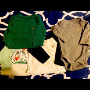 Bundle 4.  Gap. Long sleeve onesie.